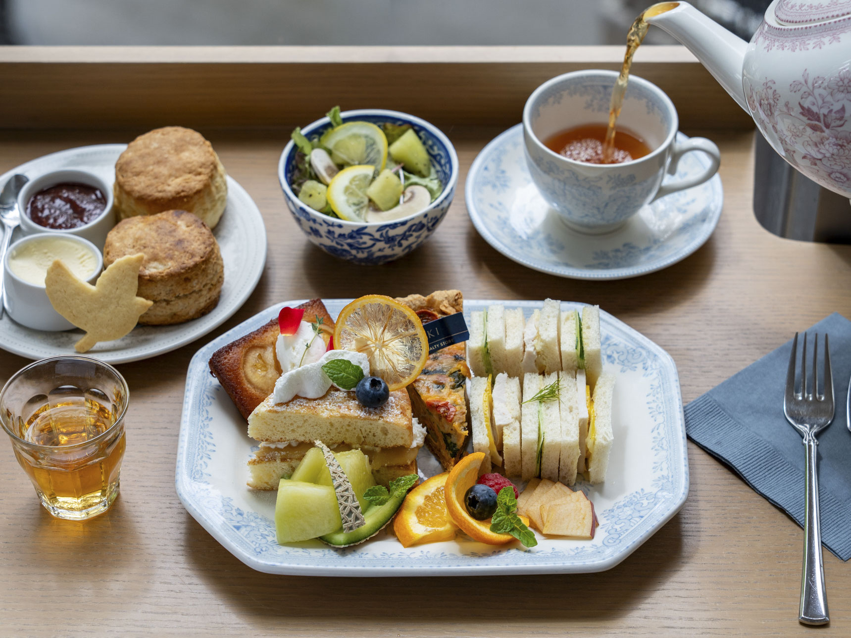 梅田店限定》KIKI's アフタヌーンティーセット -Umeda Style- 「檸檬