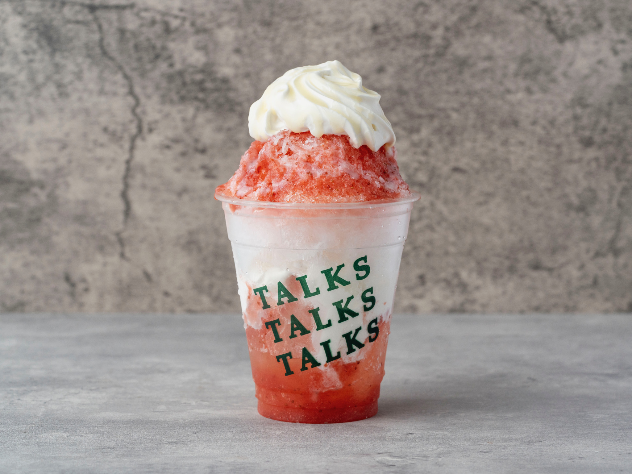 TALKSの夏の新定番。自家製シロップのかき氷はじめます。｜TALKS cafe